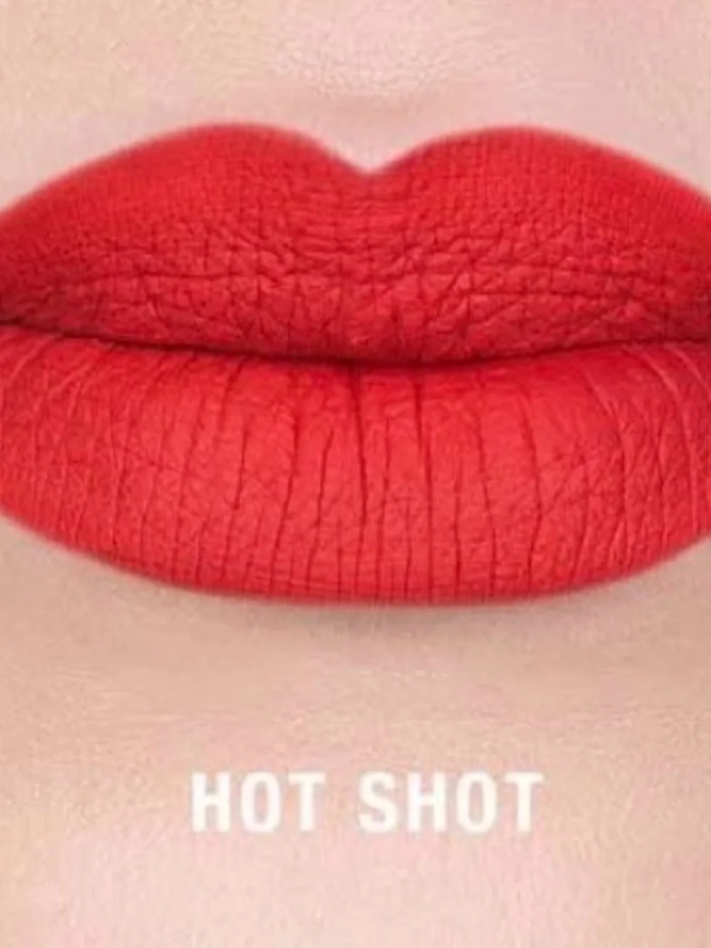 Morphe HOT SHOT Bold Red Cream Lipstick - Vibrant Red Finish